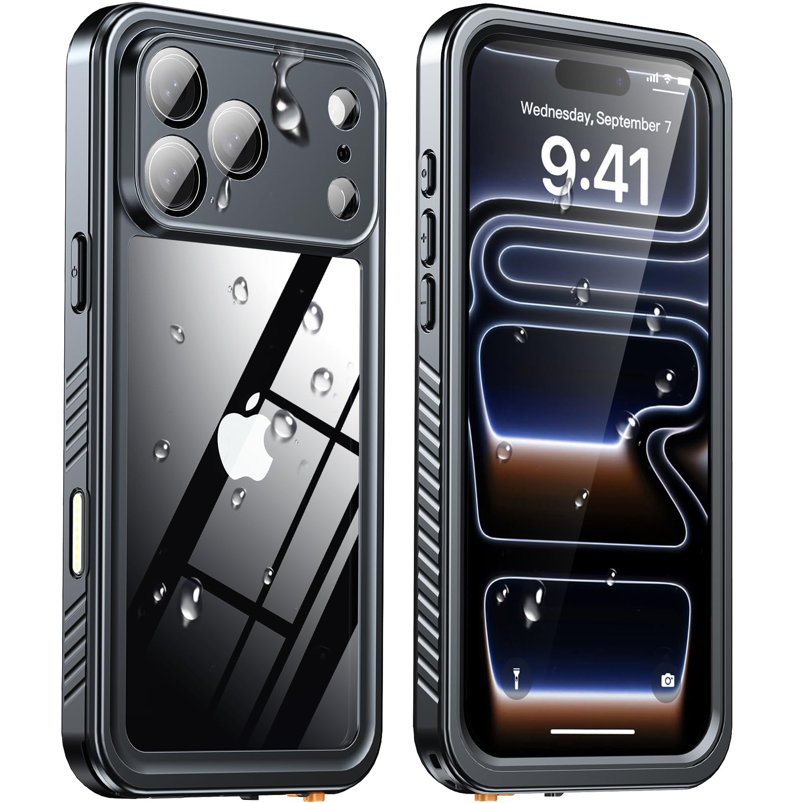 ANTSHARE iPhone 17 Pro Max Case – IP68 Waterproof & Shockproof Cover