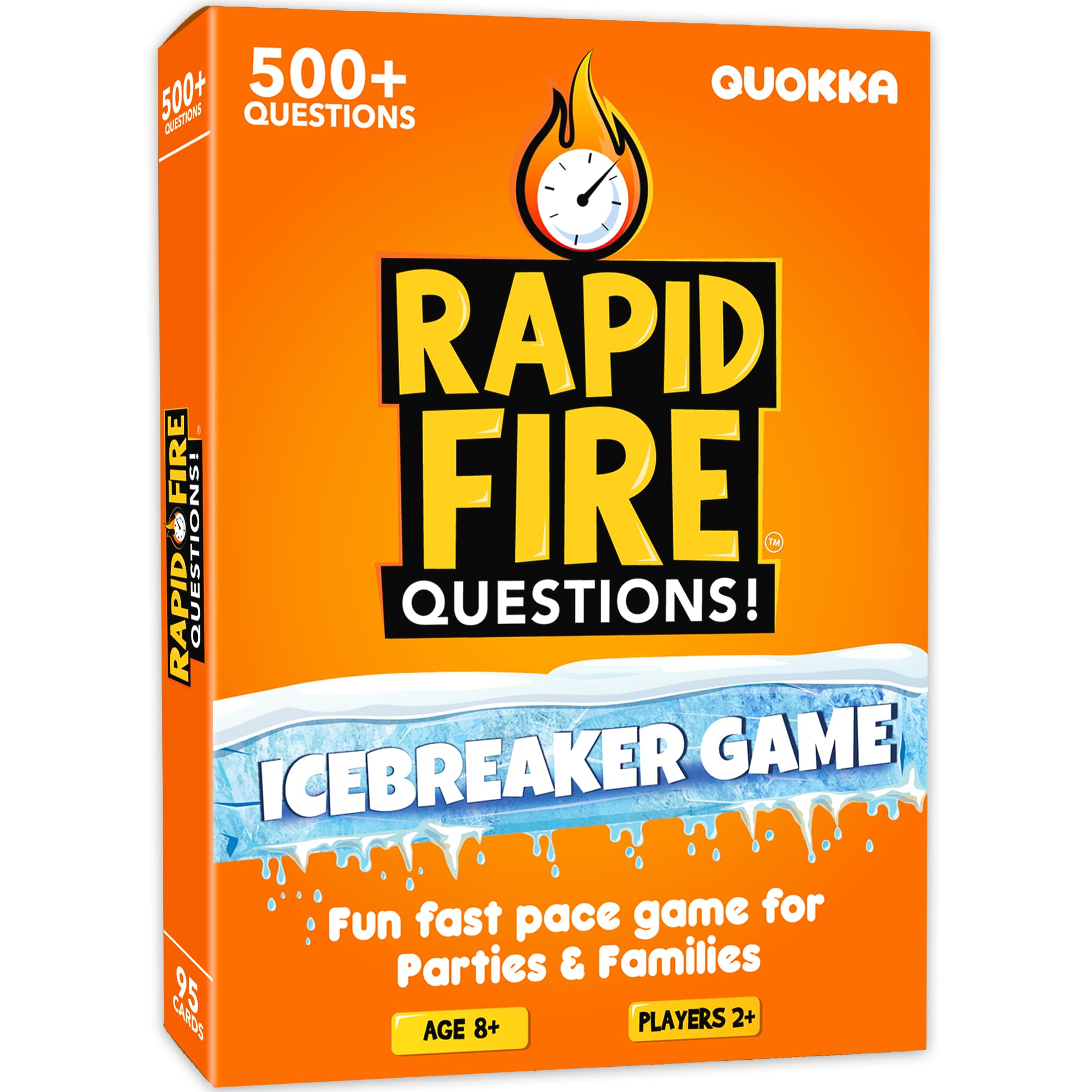 QUOKKA Icebreaker Card Game – Family Conversation Starters for Kids & Adults