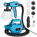 Tilswall Pro 800W HVLP Paint Sprayer | Electric Spray Gun with 3 Nozzles