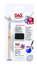DAS Smart Gloss Varnish for Polymer Clay - 60ml Transparent Sealer