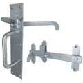 Irontite Suffolk Gate Latch – Heavy Duty BZP Steel for Wooden Gates