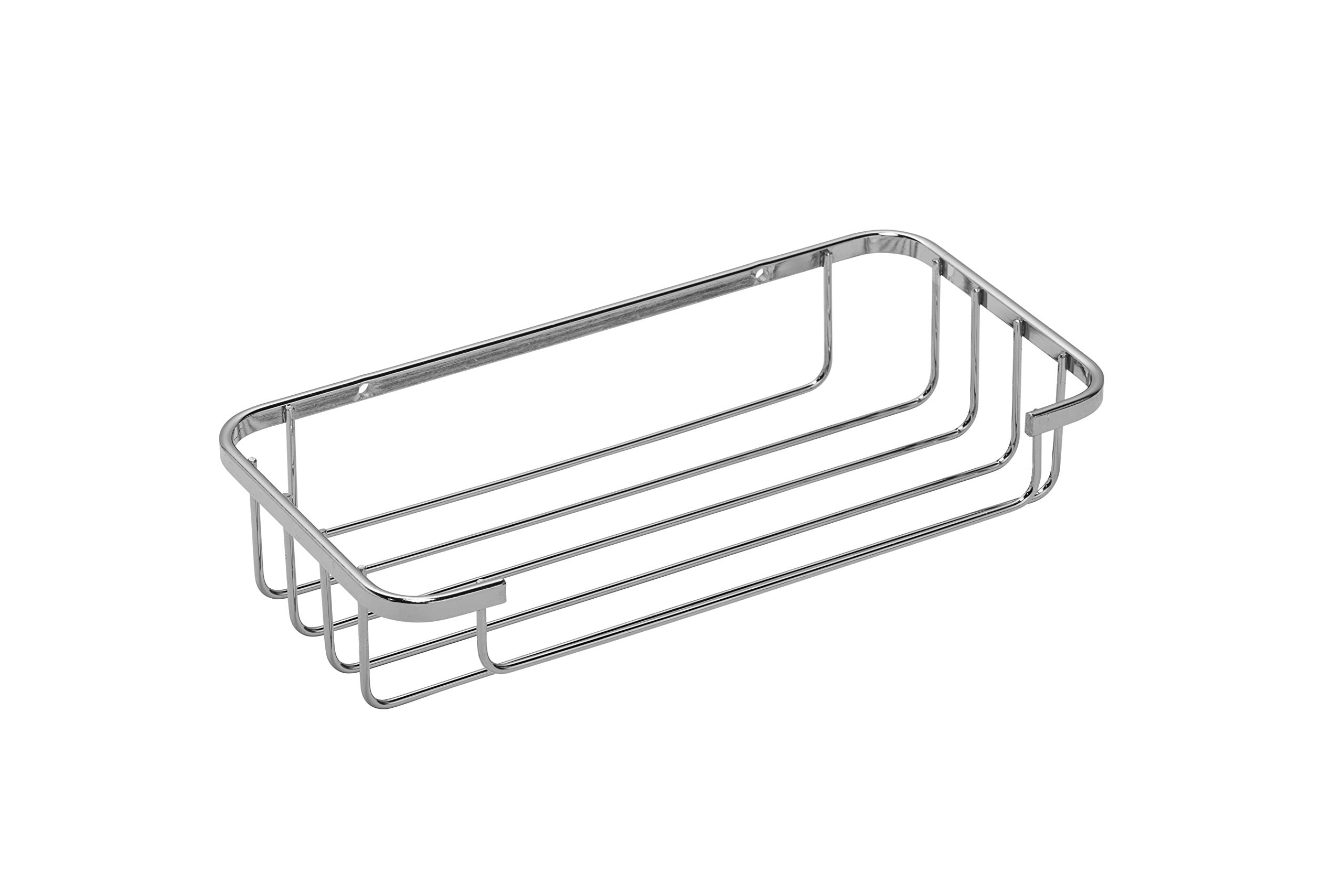 Croydex Chrome Wall Mounted Shower Basket | Rust Free Steel Caddy