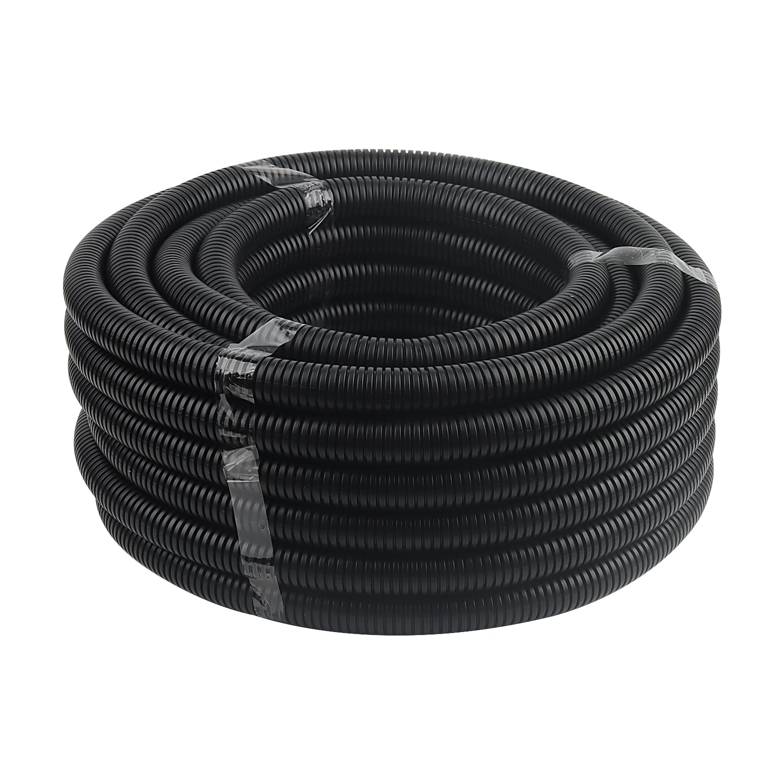 MUKCHAP 20m Flexible Corrugated Conduit Tube - 20mm ID Wire Protection