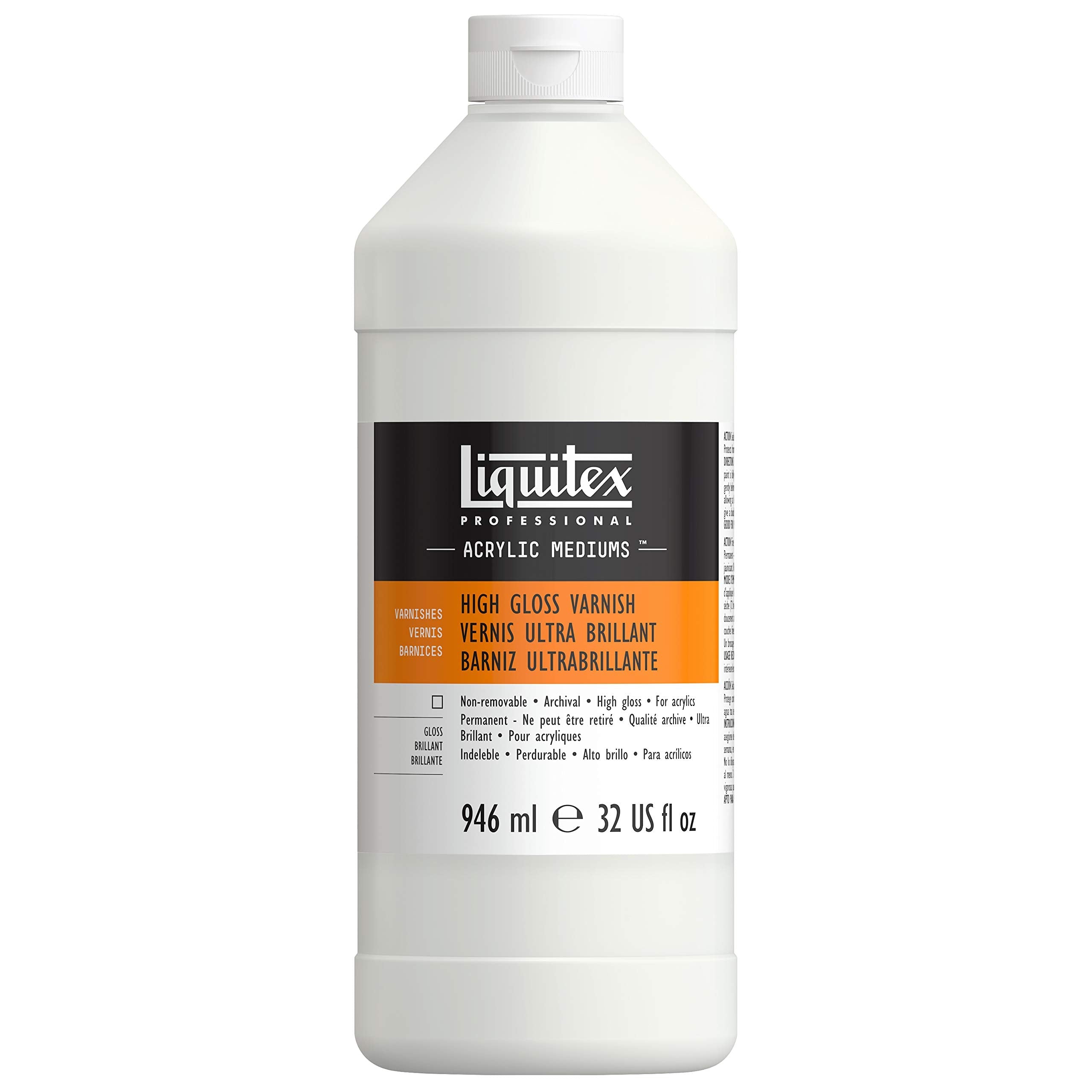 Liquitex Professional Acrylic Varnish | High Gloss Finish, 946 ml