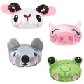kilofly 4pc Animal Shower Caps for Kids - Reusable Waterproof Bath Hats