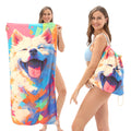 TAGVO Sand Free Microfiber Beach Towel – 2-in-1 Backpack Travel Mat