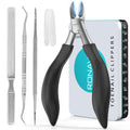 RONAVO Nail Clipper Set – Heavy Duty Toenail Clippers for Thick Nails
