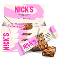 NICKS Peanut Crunch Nut Bar | Vegan Keto Chocolate Snack (12x40g)