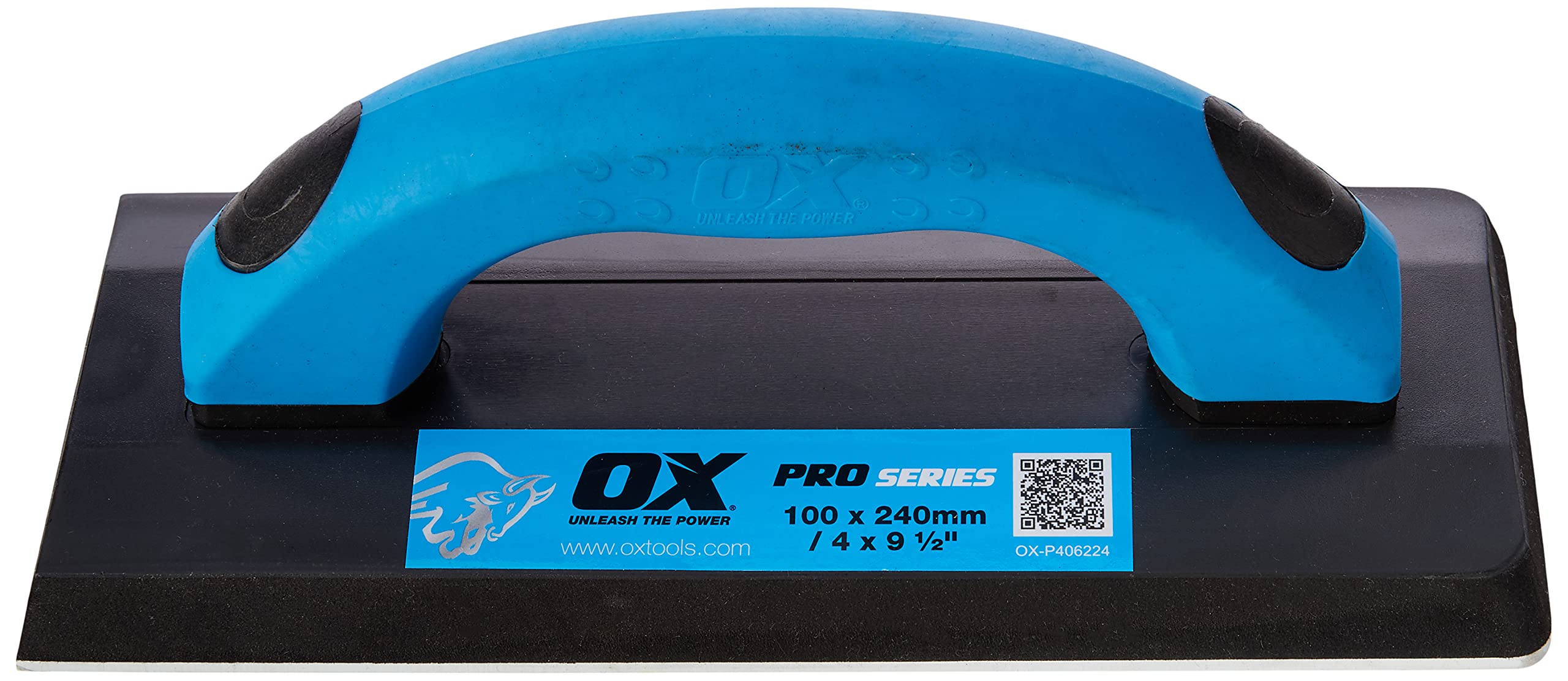 OX Pro Soft Grip Grout Float – 100 x 240mm Professional Tiling Tool
