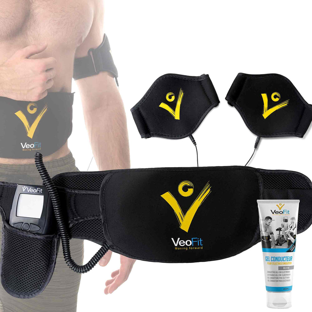 VEOFIT EMS Ab Toning Belt | Muscle Stimulator for Abs, Arms and Thighs