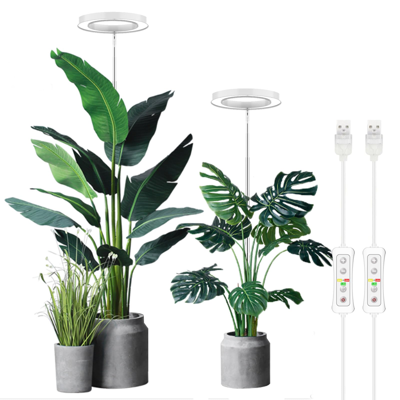 Jolof Store LED Grow Light | Full Spectrum Height Adjustable Plant Lamp