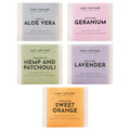 Cosy Cottage Natural Soap Bar Gift Set | 5 x 110g Handmade Vegan Soap