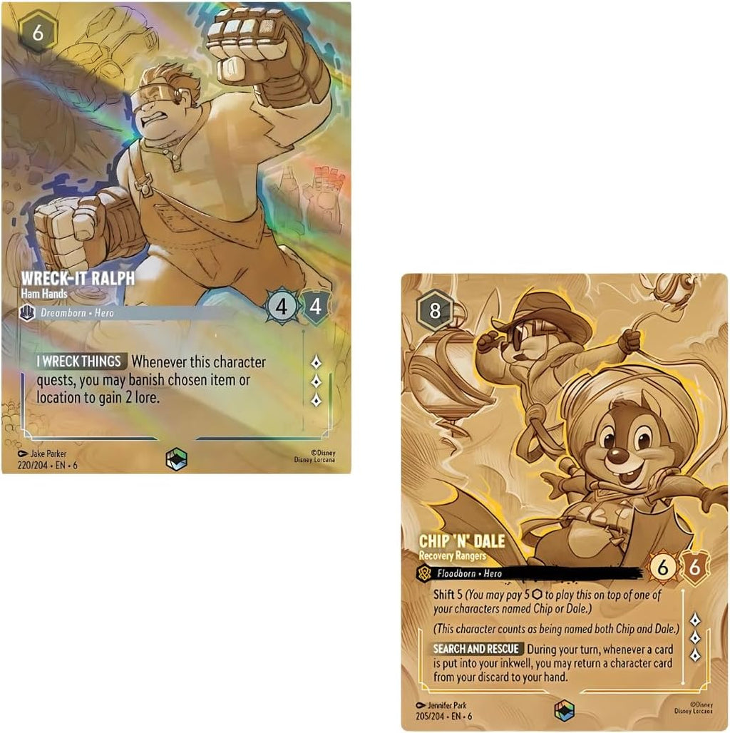 Disney Lorcana TCG: Azurite Sea Booster Pack - 12 Trading Cards