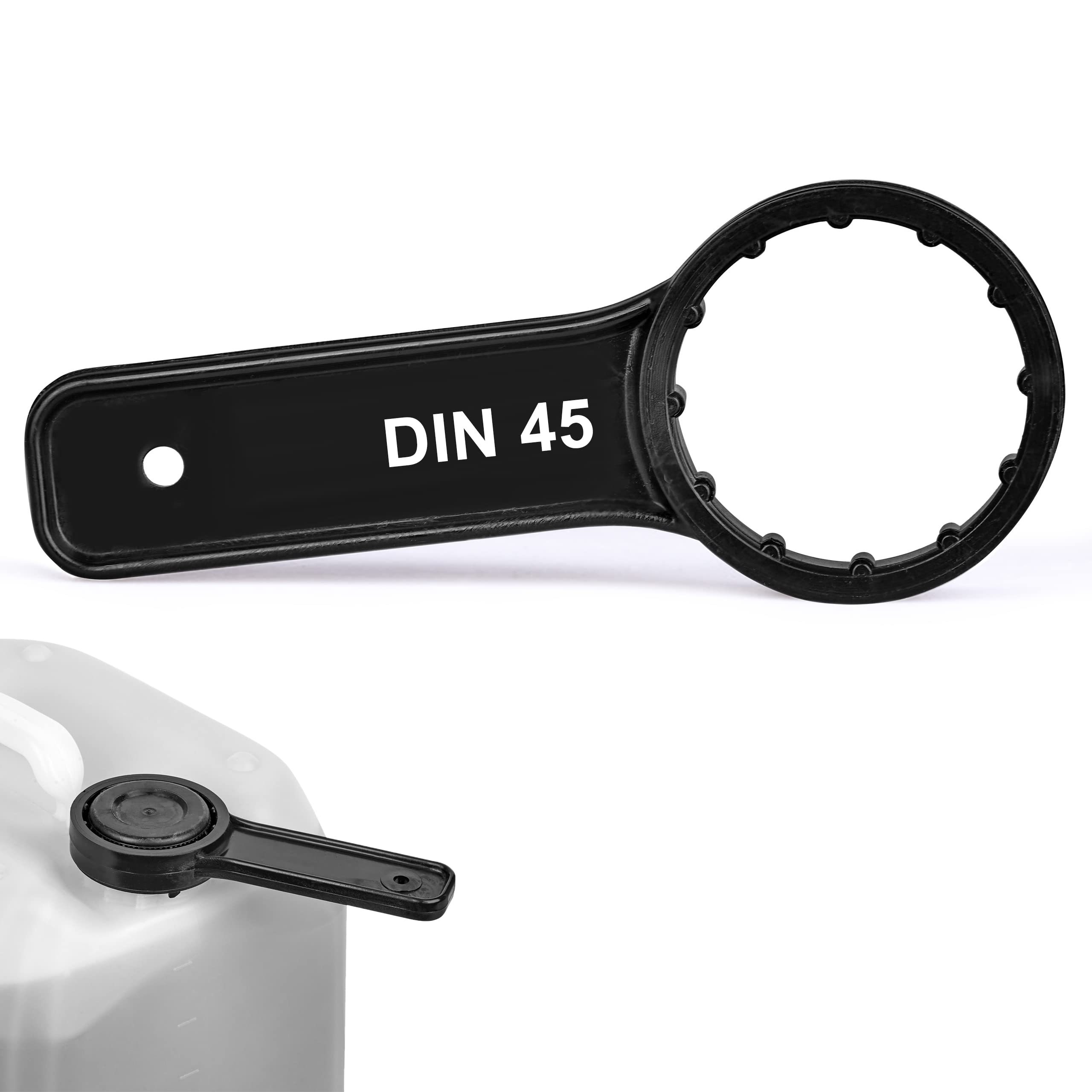 Labrotec DIN 45 Canister Wrench | Plastic Drum Opener for 2-20L Lids