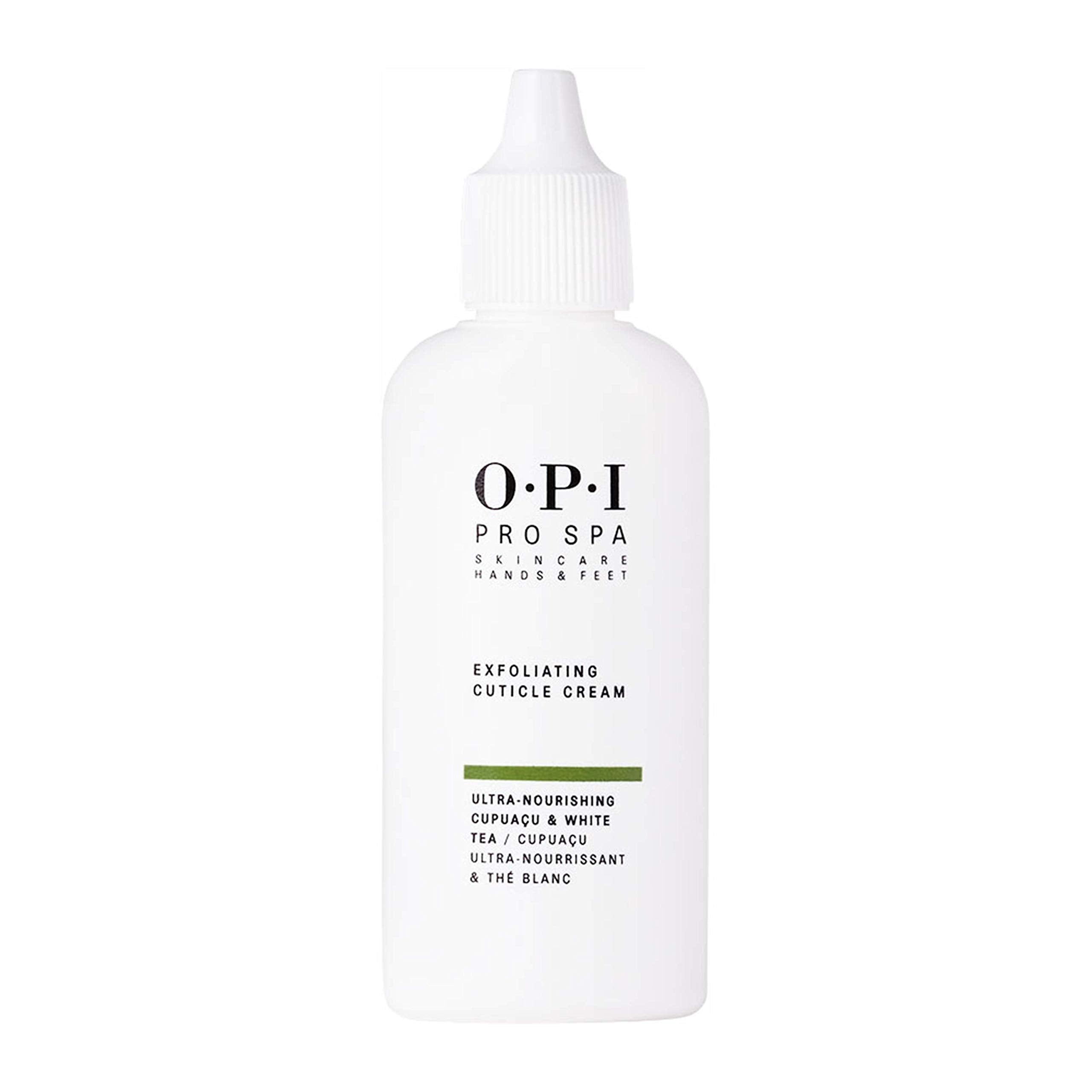 OPI ProSpa Exfoliating Cuticle Cream – Nourishing Cupuacu & White Tea, 27ml