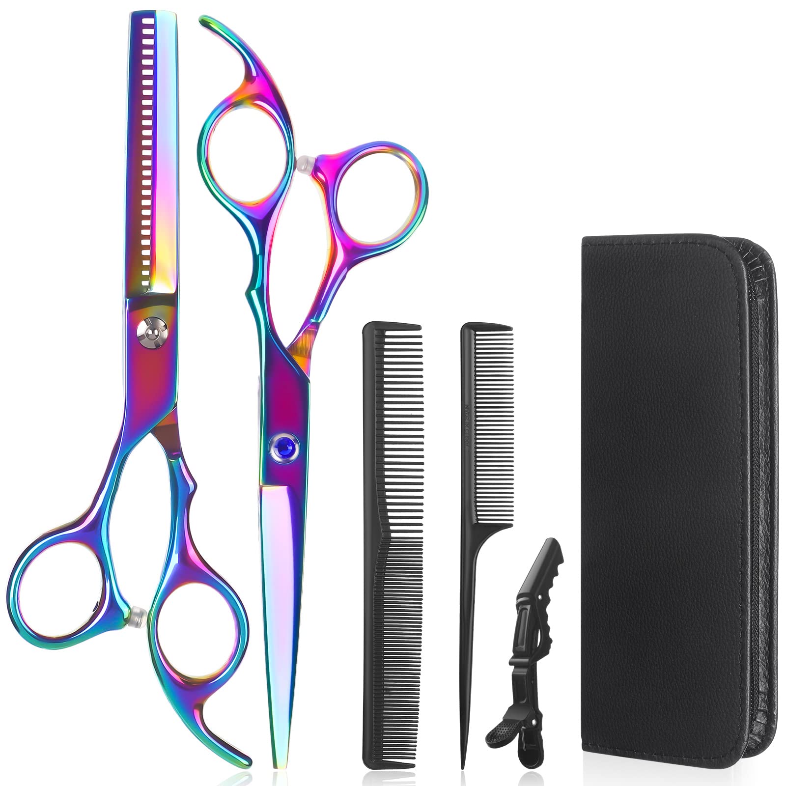 Lictin 6.0" Professional Hairdressing Scissors and Thinning Shears Set