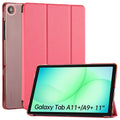 CoBak Samsung Galaxy Tab A11+ / A9+ Case - PU Leather Smart Cover, Rosa