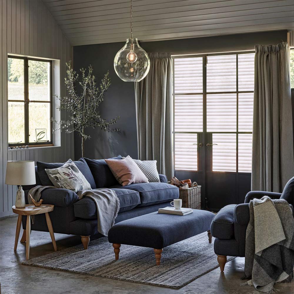 Gyxust Stripe Privacy Window Film | Static Cling Anti-UV (90x400cm)