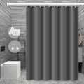 Miorkly Dark Gray Shower Curtain – Waterproof Anti-Mould Polyester