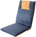bonVIVO EASY II Folding Floor Chair – Portable Meditation Lounge Seat