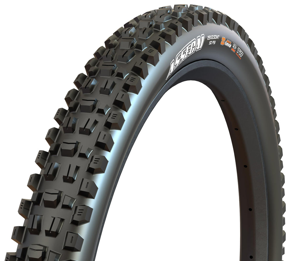 Maxxis Assegai MTB Tyre – 27.5 x 2.50WT EXO TR Folding Dual Compound