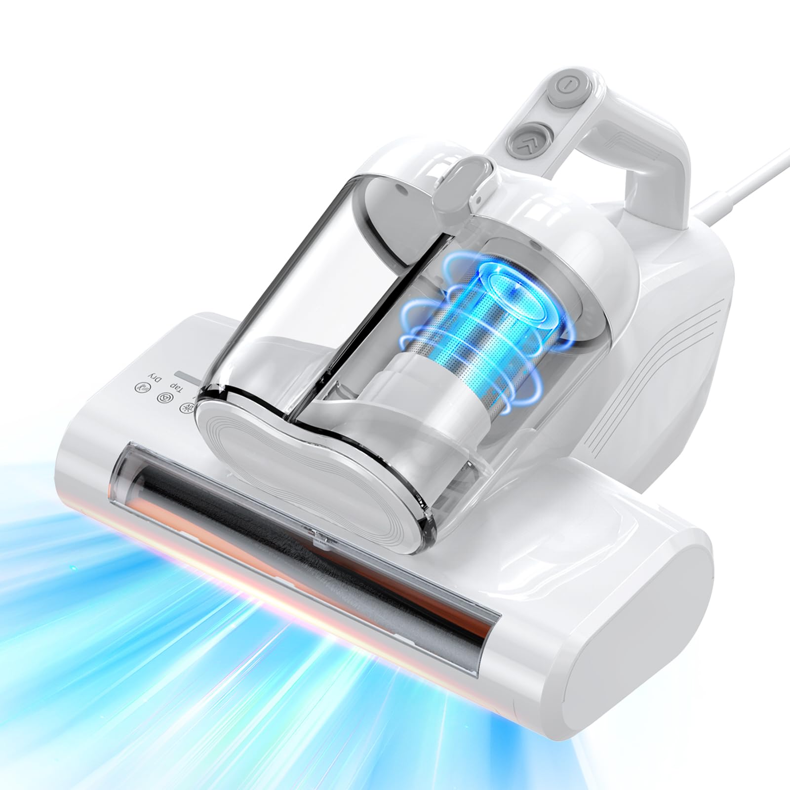 JPHYLL Mattress Vacuum Cleaner | UV-C Light & 16Kpa Suction Bed Vacuum