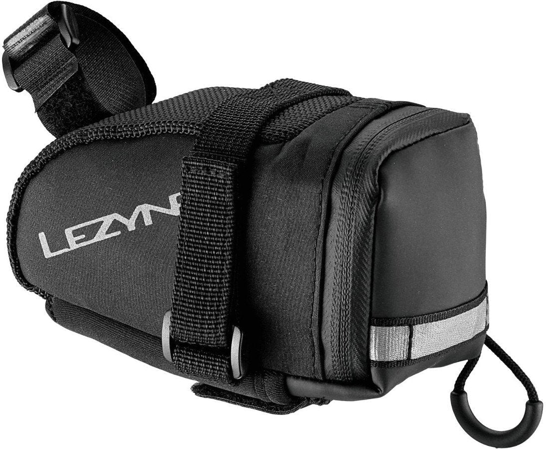 Lezyne Saddle Bag Caddy – Durable 0.5L Bike Storage Bag in Black