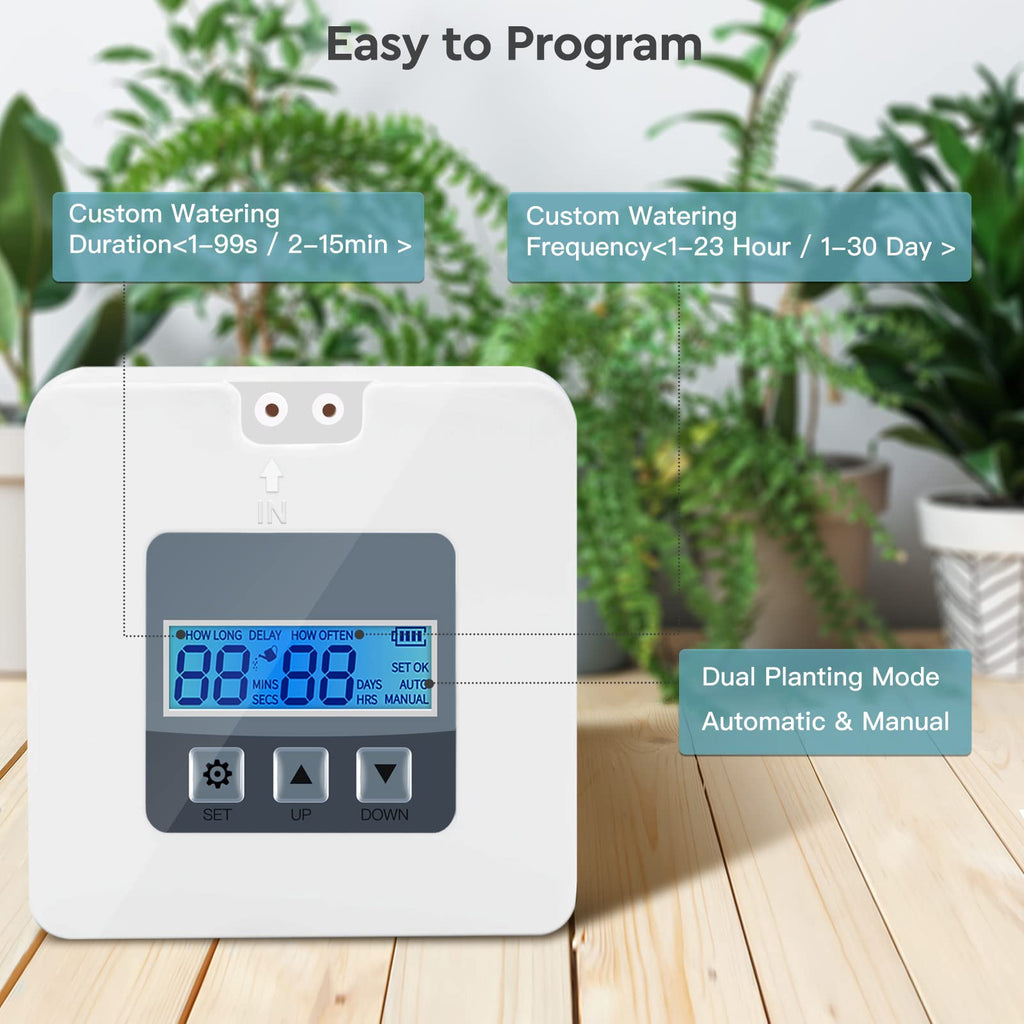 Landrip DIY Automatic Drip Irrigation System for Indoor Potted Plants