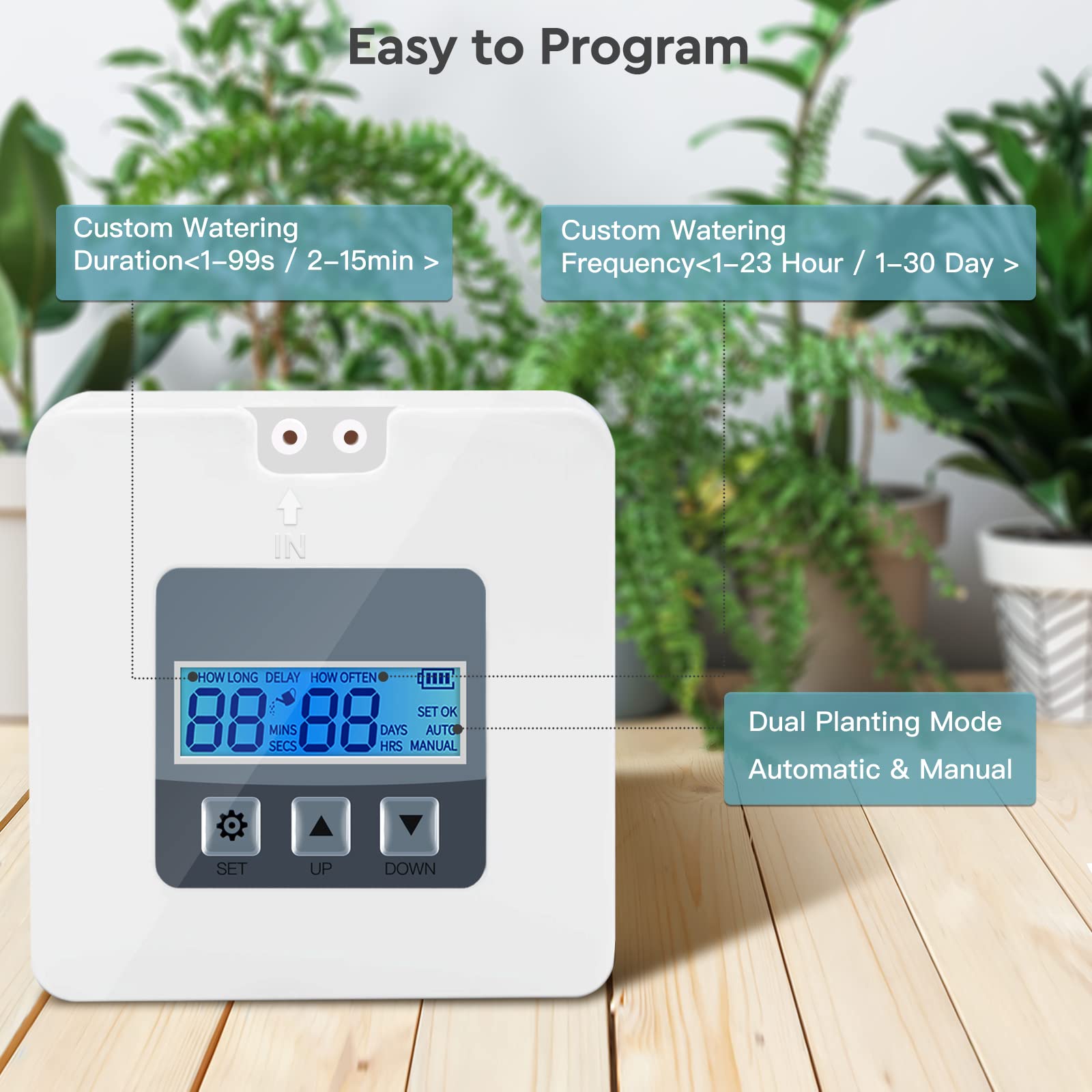 Automatic Drip Irrigation System | Indoor Plant Watering Kit