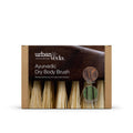 Urban Veda Ayurvedic Dry Body Brush – Walnut Wood & Cactus Fibre