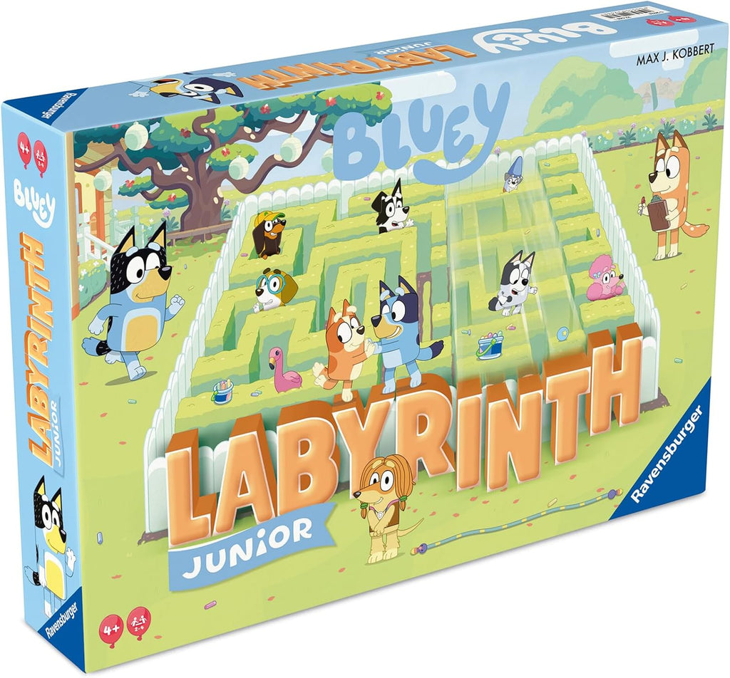 Ravensburger Bluey Labyrinth Junior Family Board Game for Kids