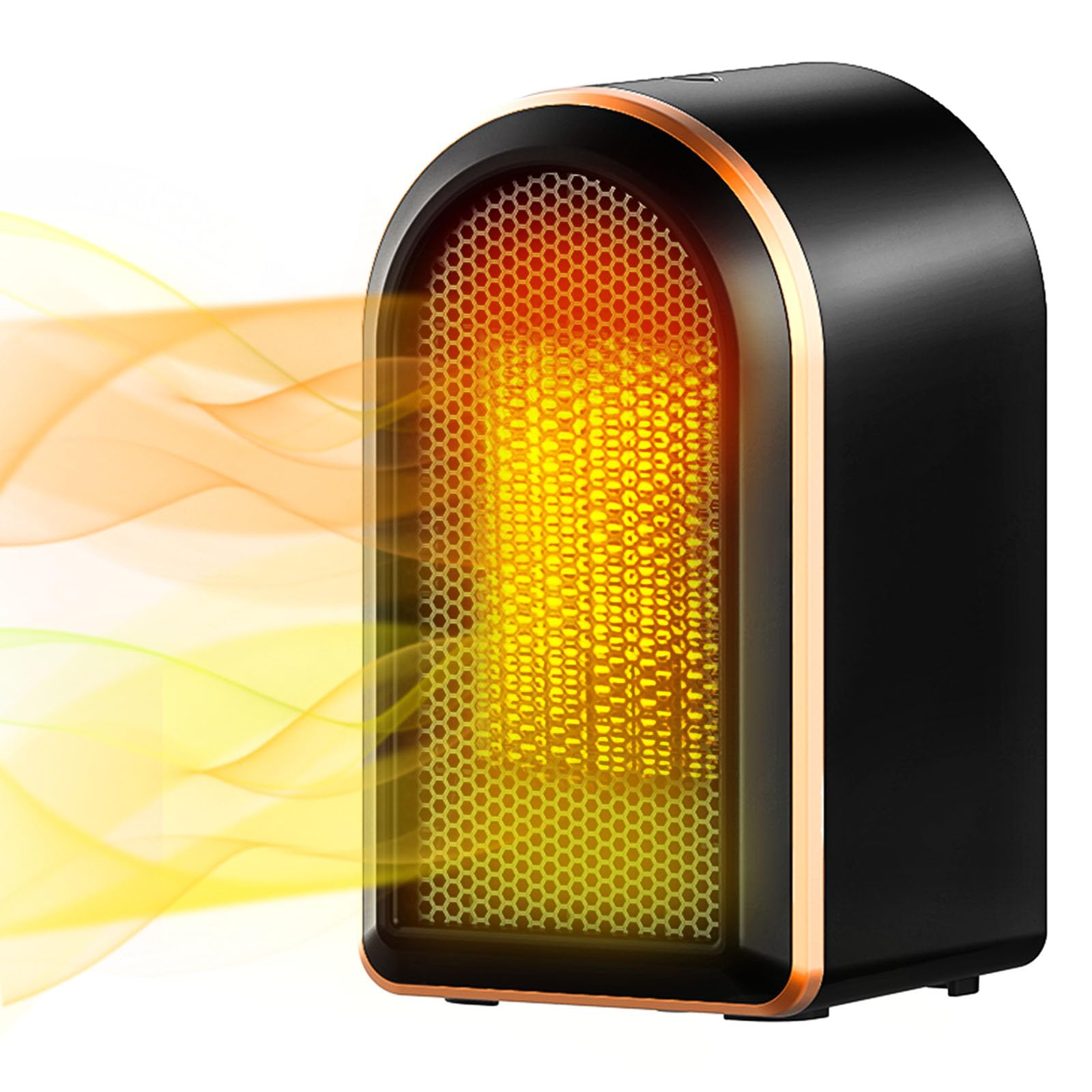 Portable Ceramic Space Heater – 1200W Silent Electric Fan