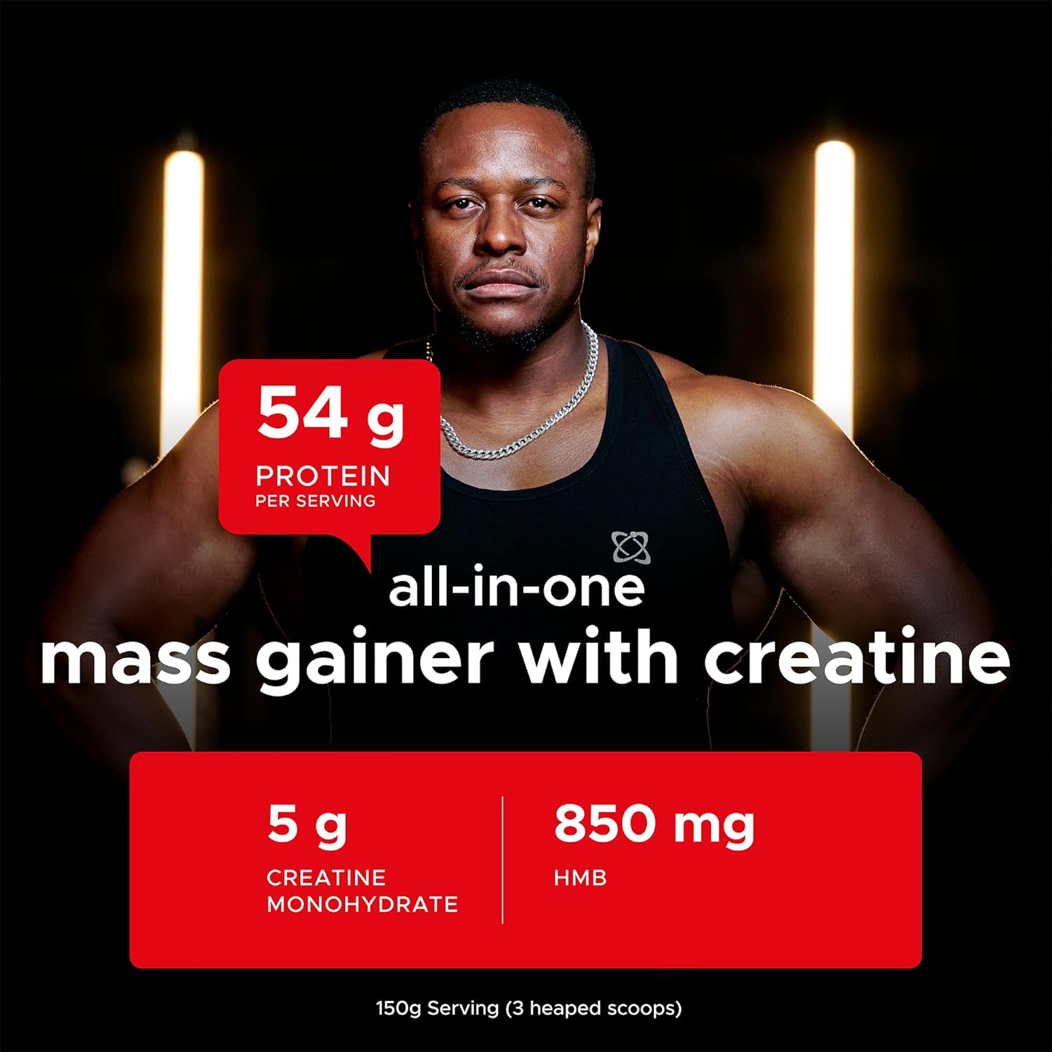 USN Muscle Fuel Anabolic Mass Gainer – Strawberry Protein Powder 2kg