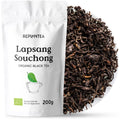Jolof Store Organic Lapsang Souchong Black Tea – 200g Smoked Loose Leaf