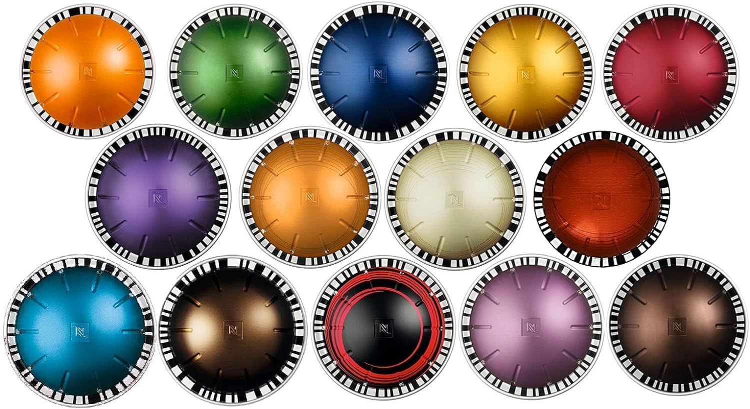 Nespresso VertuoLine Coffee Pods Variety Starter Pack – 20 Capsules