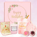 JIUCAI Birthday Bath Gift Set for Her | Pamper Hamper with Surprise Card