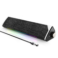 SOULION R60 PC Soundbar – Bluetooth 5.3 Gaming Speakers with LED