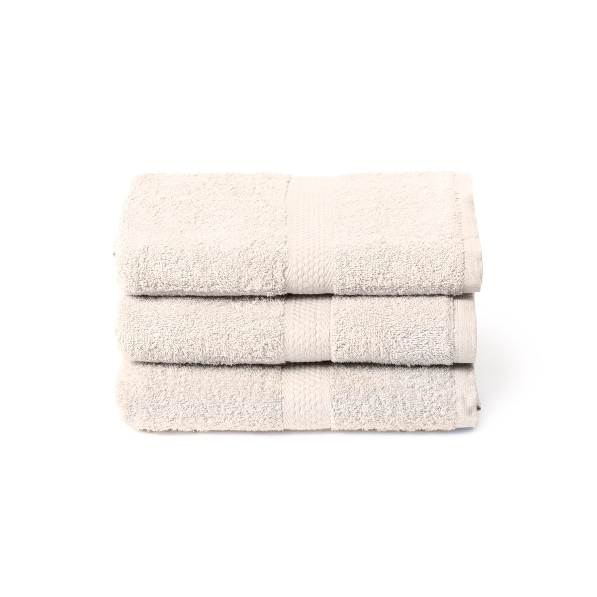 Caleffi 3X Large Bath Towel Set, 55x105cm, 100% Cotton Bath Set - Soft and Absorbent, Great for Bathroom, Face and Daily Use, Shower Towel - image 1