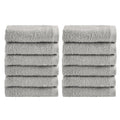 Nella Biagini Cotton Washcloths Set of 12 – 30x30 cm Terry Face Cloths
