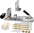HOWOD Pocket Hole Jig Kit | Metal Screw Jig with Vacuum Adapter