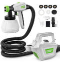 Huepar Tools 800W HVLP Paint Sprayer – Electric Spray Gun with 4 Nozzles