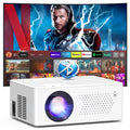 PURSHE Android TV Smart Projector | 4K 1080P WiFi6 Portable Home Cinema