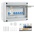 4-Way Consumer Unit | IP65 Fuse Box with 63A RCD & 4 MCBs