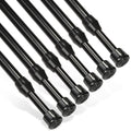 Goowin 6-Pack Tension Rods | 70-120cm Adjustable Rustproof Metal Rods