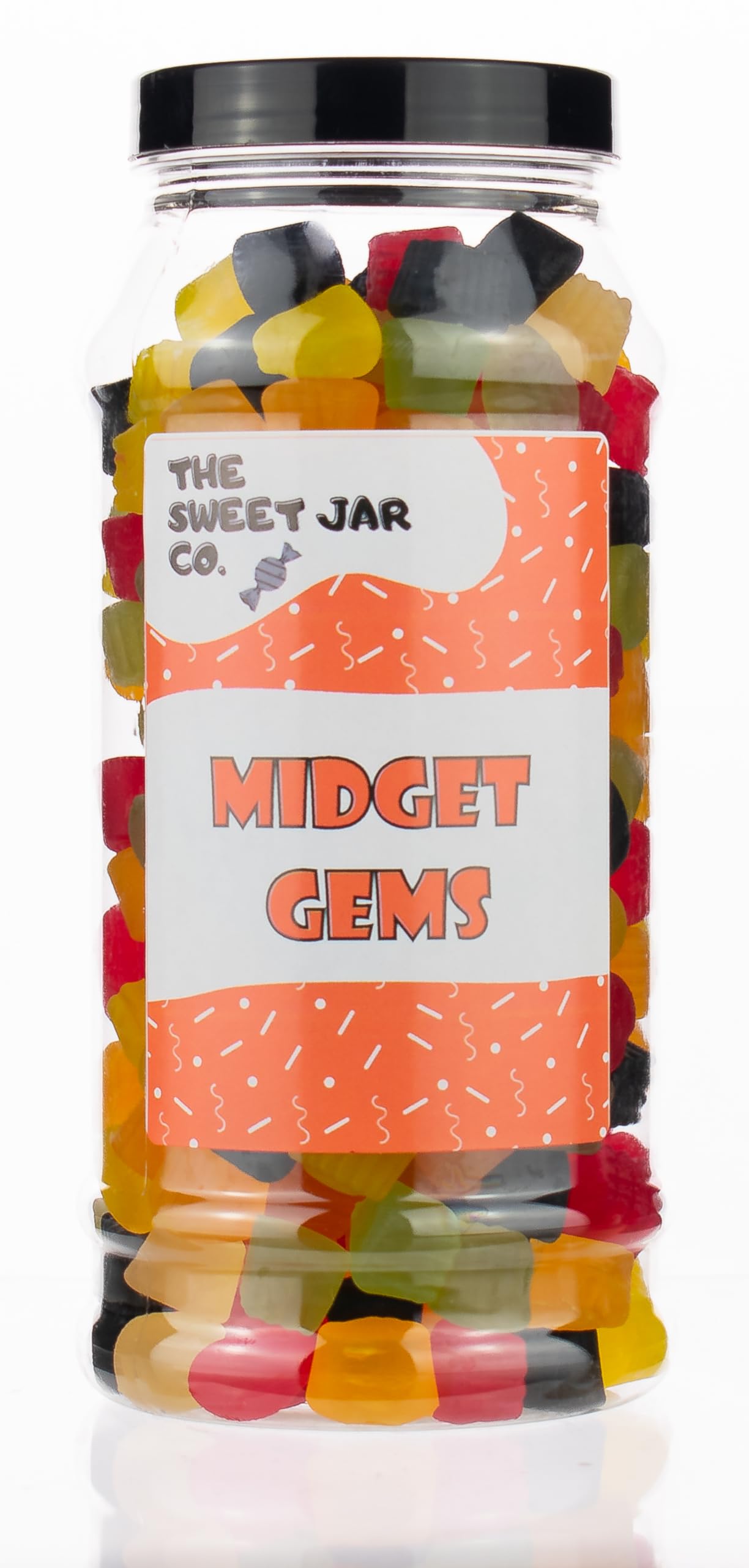 Midget Gems Gummy Sweets by The Sweet Jar Co. - Bulk Retro Candy 705g