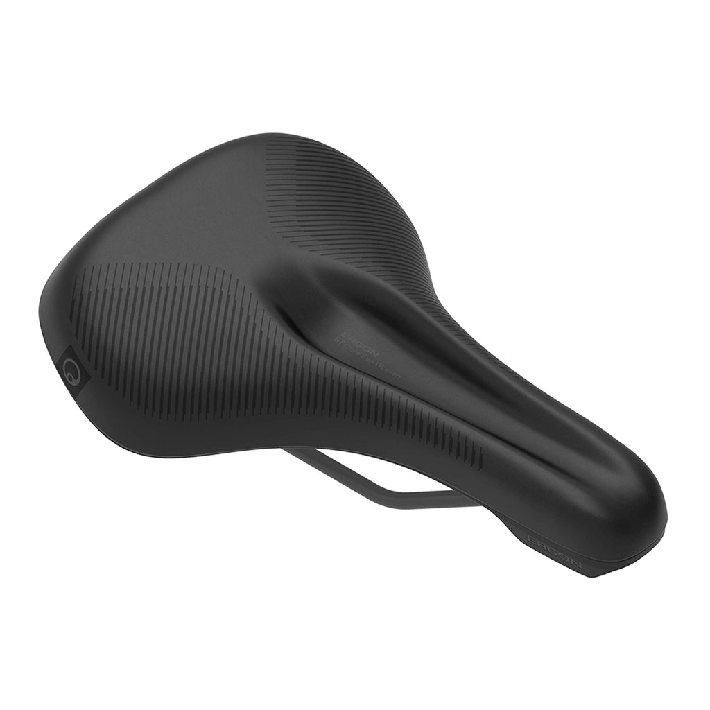 Ergon ST Core Evo Women's Ergonomic Touring Saddle - Black/Grey, S/M