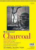Strathmore Charcoal Spiral Paper Pad, 9 x 12-inch, 32 Sheets - Multicolor