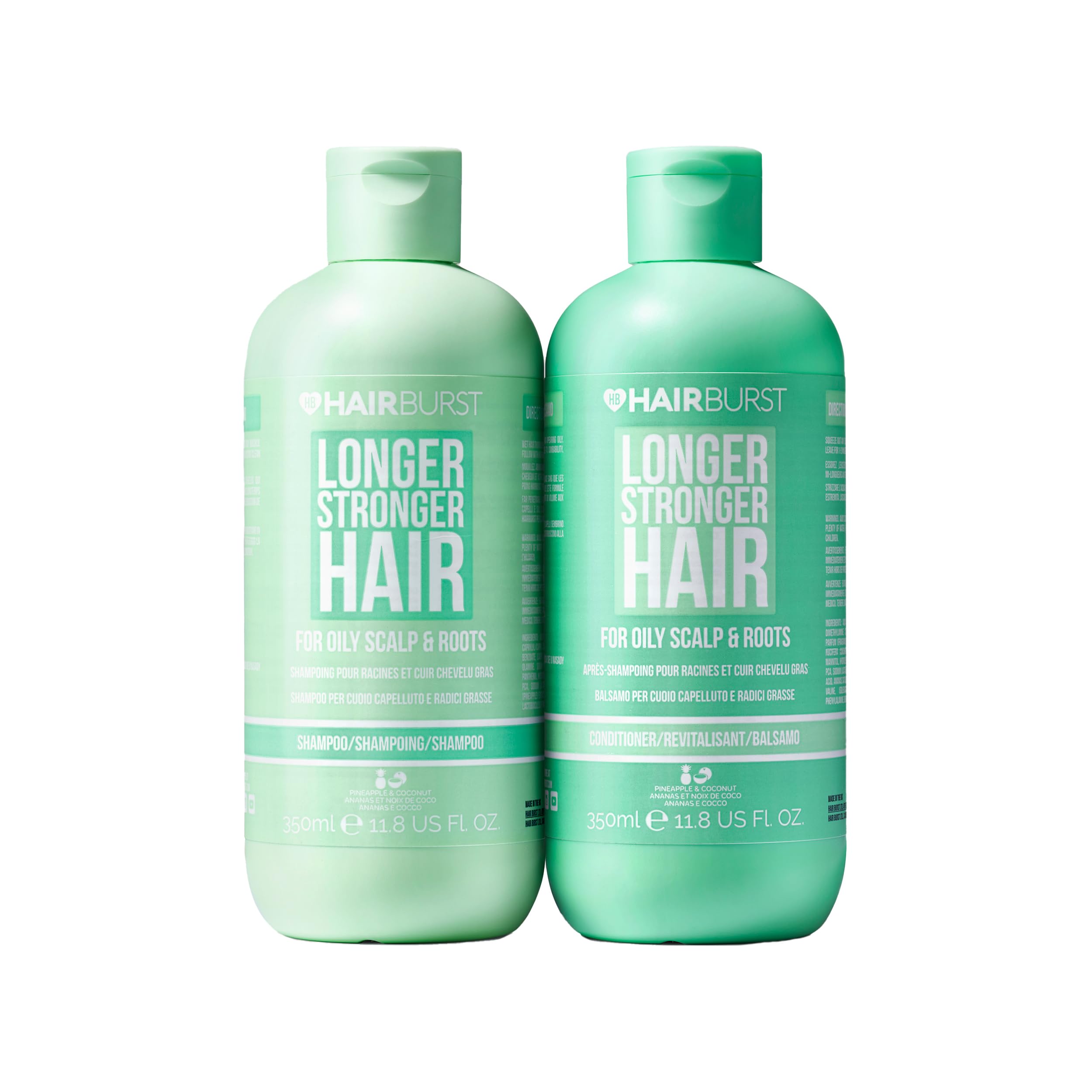 Hairburst Shampoo & Conditioner Set for Oily Hair | Deep Cleansing & Growth