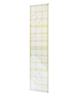 QWORK Quilting Ruler - 6 x 24 Inch Non-Slip Acrylic Sewing Ruler