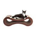 Large Cat Scratching Lounge – Cardboard Pad with Catnip
